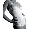 GIOS BODY DONNA CON FERRETTO E PIZZO GIORGIA 3-4-5-6 COPPA B (NERO, 4B)