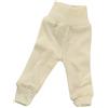 Engel Natur, pantaloni per neonati prematuri, con fascia in vita, 70% lana (allev.to bio), 30% seta