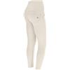 FREDDY - Pantaloni Push Up WR.up® 7/8 Vita Alta in Jersey Drill Eco, 60% Poliammide 32% Cotone 8% Elastan