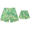 Owegvia Costumi da bagno abbinati per la famiglia Daddy and Me Pantaloni da bagno padre e figlio Costume da bagno Costumi da bagno Beachwear, Papà Verde, L