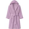 Dorian Home - Accappatoio Uomo e Donna in Spugna con Cappuccio, Tasche, Cintura e Gancio in Cotone 100% di Alta Qualità, Lavabile in Lavatrice