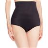 Rosa Faia Anita Rosa Faia 1783-001 Women's Twin Shaper Black Light Control Slimming Shaping High Waist Brief Large