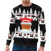 Generico Maglioni Natalizi Divertenti Maglione Natalizio Uomo, Ugly Christmas Sweater Ugly Babbo Natale Maglione di Natale Divertente Brutto Christmas Jumper Renne di per Uomo 2025
