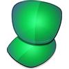 Saucer - Lenti di ricambio per occhiali da sole Oakley Trillbe X, (High Defense - Jade Green Polarized), Taglia unica