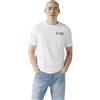 Levi's Uomo T-Shirt Graphic Crewneck Tee in Cotone con Stampa, Bianco (Brin Music Inspired), S