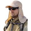 Ausing Cappellino con Protezione UV UPF 50+ con Visiera Rimovibile Cappello da Sole Uomo Regolabile per Trekking e Campeggio