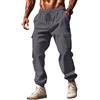 Halfword Pantaloni da jogging cargo da uomo, vestibilità aderente, pantaloni sportivi casual da jogging