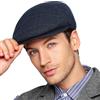 Wantonfy Berretto Piatto da Uomo Newsboy Berretto Baschi Scozzesi British Style Retro Coppola Cappello Strillone Paraorecchie Ivy Caps Invernale Auttuno