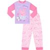 Peppa Pig Pigiama lungo da bambina Shine Like The Stars, rosa, 2-3 Years