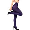 sofsy Collant Donna Violetto 40 Denari in Microfibra Opaca - M - Fascia Vita Rinforzata, Ideali per i Viaggi e l'Estate - Made in Italy