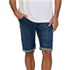 LTB - Jeans da uomo, bermuda Corvin Slim Fit, in cotone, denim, corti, blu, blu scuro, nero, grigio, S, M, L, XL, XXL, 3XL, 4XL, 5XL