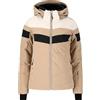 CMP Giacca Sci Donna trapuntata con design a blocchi di colore 34W4586 (IT, Testo, XXS, Regular, Regular, PANNA/BEIGE/NERO)