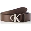 Calvin Klein Jeans Cintura Uomo, Marrone amaro, 90 cm