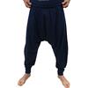 SAVARI | Pantaloni Harem senza tasche | Etnico | Confortevole | Pantaloni ideali per Yoga, Pilates e Danza | Uomini e donne | Nessun tiro basso e vita larga | Nero, Bianco, Grigio, Blu, Vino | S-3XL ·