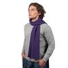 DALLE PIANE CASHMERE Sciarpa Ampia Uomo 100% Cashmere | Lunga 200 cm e larga 35, 140 g, doppio giro completo che chiude lo scollo del cappotto, filo ritorto a due capi, tinta unita