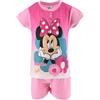 Disney Pigiama corto Minnie Mouse per ragazze Shortie Pjs Kids 2 pezzi Summer Nightwear Set, rosa, 4-5 Years