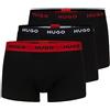 HUGO BOSS Trunk Triplet Pack, Tronco Uomo, Charcoal10,