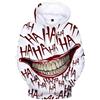 XGTEAHHC Divertente Joker Felpa con cappuccio con stampa 3D Uomo Donna Hip Hop Novità Autunno Streetwear Stile Sottile Felpa Oversize per Coppie Vestiti