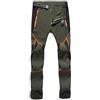 Foweknow - Pantaloni da caccia da uomo, pantaloni da trekking, pantaloni stretch da lavoro, pantaloni da trekking da uomo, pantaloni softshell, impermeabili, traspiranti, pantaloni da esterno