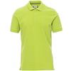 PAYPER Polo da Uomo A Manica Corta con 3 Bottoni in Tinta Effetto Perlato Venice (3XL - Verde Acido) Anche con Ricamo E Stampa