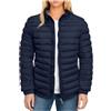 HAOLEI Piumini Donna 100 Grammi Piumino Lungo con Cappuccio Ripiegabile Giubbotto Invernale Cappotto Caldo Parka Elegante Felpa con Cappuccio Giaccone Outdoor Giacca Invernale Elegante da Donna