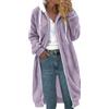Cocila Piumini Molto Caldi Cappotto Con Cappuccio Lavorato A Maglia In Maglione Con Bottoni In Cardigan Tascabile A Maniche Lunghe Da Donna Alla Moda Termica Piumino Donna Rosso Invernale