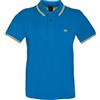 nazarenogabrielli Nazareno Gabrielli Men's Short Sleeve Polo Shirt 100% Cotton Piquet. Collar and sleeve with stripe in contrasting color. Small Embroidered Logo. (IT, Testo, M, Regular, Regular, Blu Cobalto)