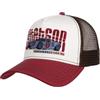 Stetson Cappellino Trucker Endurance Donna/Uomo - cap Berretto Baseball Mesh Snapback, con Visiera, Visiera Inverno Autunno Primavera Estate Estate/Inverno - Taglia Unica Rosso