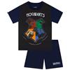 Harry Potter Pigiama Bambino, Pigiama Corto Ragazzo Hogwarts, Hogwarts Pigiami Ragazzo