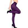sofsy Collant Donna Purple Viola 40 Denari in Microfibra Opaca - M - Fascia Vita Rinforzata, Ideali per i Viaggi e l'Estate - Made in Italy