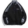 tinetill Giacca da College Y2K da Uomo Giacca Bomber Colletto rialzato Giacche Sportive Giacca Casual alla Moda Giacca da Baseball Vintage Hip Hop Streetwear Giacche estive Cappotto da Fidanzato