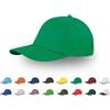 pubblienne 10 Cappellini Personalizzati Logo, Immagine e Testo - Cappello 100% Cotone - Cappello Uomo e Donna Visiera Baseball - Stampa Foto, Gadget Personalizzabili (IT, Testo, Taglia Unica, Verde)