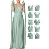 72styles Abito Infinity Cerimonia Donna, Abito Damigella Donna, Lungo, Maxi, Taglie Forti, Abito Elegante Donna Cocktail Festa
