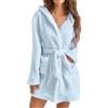 Generico Donna Accappatoio in Microfibra Pigiama Kimono Vestaglia Camicia da Notte con Cintura Scollo a V Camice da Notte per Sposa al Nubilato/Matrimoni/Feste Vestaglia Donna da Camera
