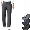 Generic Leenfort - Pantaloni da uomo, unisex, ultra elasticizzati, ad asciugatura rapida, pantaloni dritti casual da uomo, grigio, XL