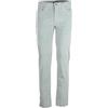 Coveri Pantalone 5 tasche in velluto elasticizzato 2000 righe, Celeste 52