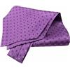 Avantgarde UOMO VARI ascot di seta foulard da collo CASHE COL BLU con disegni a FIORI SETA