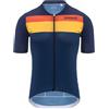 Briko Maglia a Righe T-Shirt, Blu, XL Uomo