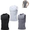 Chagoo Energxcel Gilet modellante ionico, Canotta a compressione da uomo, Gilet modellante a compressione ionica (M, 3pcs)