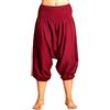 PANASIAM Pantaloni Aladino 3/4 Donna & Ragazza - Pantaloni Yoga | 100% viscosa, tinta unita & fantasia, lunghezza 3/4 in base all'altezza donna, più lunghi sulle ragazze (ca. 10-14 anni)