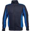Generico Felpa Uomo con Collo a Lupetto e Taschino Zip Lunga Modello Cambridge (IT, Testo, 3XL, Regular, Regular, Navy/Royal)