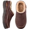 Generico Ciabatte Con Pelo Uomo Comode Antiscivolo Slippers Chiuse Morbide Ciabatte Termiche Casa Calde Ciabatta Camera Offerta Scarpe Leggere Peluche Pantofole Pelose Fluffy Babbucce Invernali Eleganti