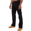 989Zé ENZO Jeans Boot Cut Uomo Pantaloni Casual Cotone con Taglio Bootcut EZ401 Nero 28W / 30L