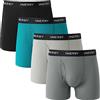 INNERSY Boxer da uomo con apertura, traspiranti, confezione da 4 pezzi, L