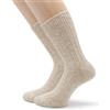 PASINI FASHION 3 Paia - Calze unisex in fibra di canapa - Collezione HEMPY - traspiranti, naturali ed ecosostenibili