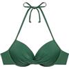 YAMAMAY - Bikini Parte Alta, Push-up con Ferretto, Donna, Essentials, Verde, monocromo