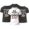 t-shirteria - Magliette Addio al Celibato - Set Completo con Maglia Speciale per Lo Sposo e Colorate per Amici - Gadget Festa con Materiali Traspiranti e Certificati