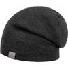 LIERYS Long Beanie Fine Merino Donna Uomo Made in Germany Lana Merino Berretto Invernale Autunno Inverno