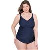 Ulla Popken Donna Bikini | Taglie forti, Plus Size, Top del tankini Bellieva senza coppe 839813