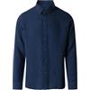 NORTH SAILS Camicia Uomo in Lino European Flax™ con Colletto Button Down